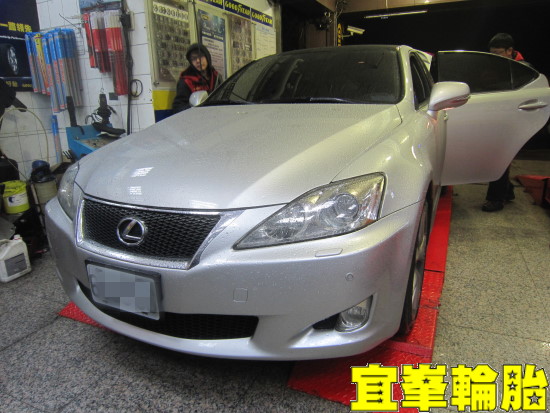 LEXUS IS250 ORO W417 盲塞式TPMS極致安裝