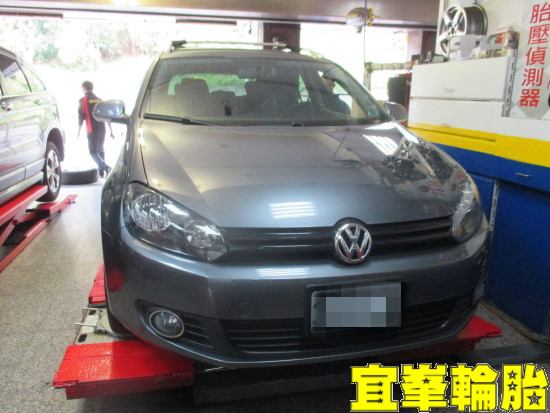 Volkswagen Golf Variant Goodyear EfficientGrip Performance 205/55/16 3D四輪定位
