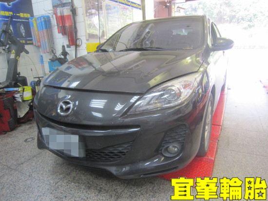 MAZDA 3 馬3 SELENIA 5W40 SWD ATF JAKO 輪胎對調 Goodyear Assurance TripleMax 205/55/16 胎圈最佳化搭配 3D四輪定位