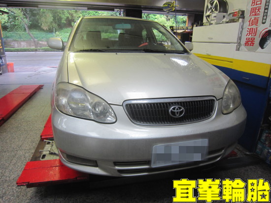 TOYOTA ALTIS Goodyear Assurance TripleMax 195/65/14 3D四輪定位