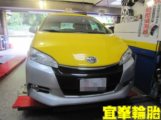TOYOTA WISH 高速煞車抖動 碟盤車銷研磨