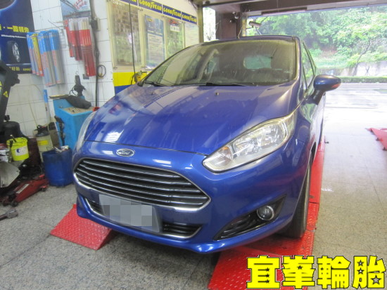 FORD FIESTA BOHENG陶瓷競技前來令極致安裝 碟盤車銷研磨