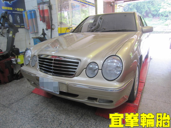 Mercedes-Benz E-Class (W210)  Bilistein B6 黃筒避震器 ORO W410-A TPMS 極致安裝