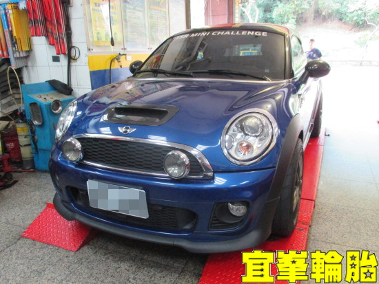 Mini Cooper 高速煞車抖動 碟盤車銷研磨