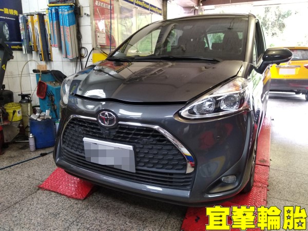 TOYOTA SIENTA Ravenol VSE 0W20 SUNOCO CVT ATF 電池更換 YOKOHAMA BluEarth-GT AE-51 195/50/16 3D四輪定位