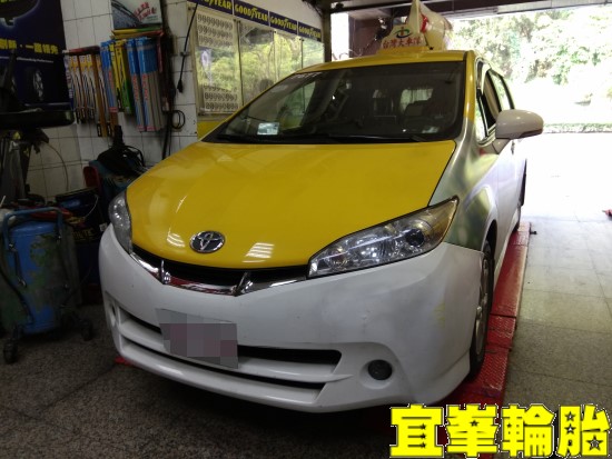 TOYOTA WISH 高速煞車抖動 碟盤車銷研磨