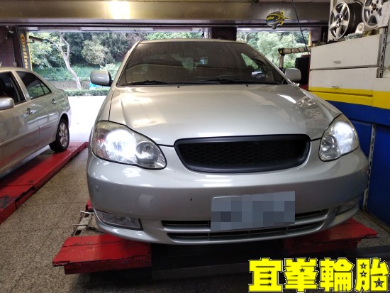 TOYOTA ALTIS 後輪軸承更換