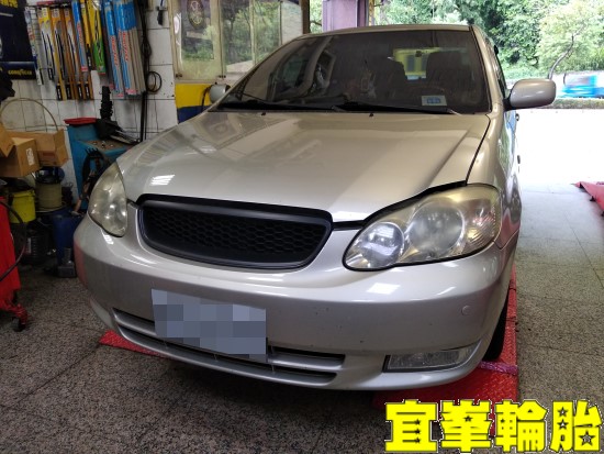TOYOTA ALTIS SELENIA 5W50  輪胎對調