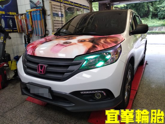 HONDA CR-V SELENIA 0W30 輪胎對調 極致胎圈平衡