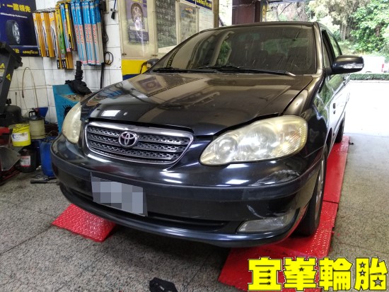 TOYOTA ALTIS SELENIA 5W40 SWD IV ATF 輪胎對調