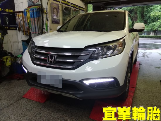 HONDA CR-V SELENIA 0W30 輪胎對調 福士PM2.5車室空氣濾網