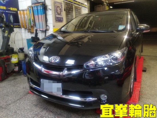 TOYOTA WISH SELENIA 10W40 火星塞更換 Yokohama Advan dB V552 205/55/16 3D四輪定位