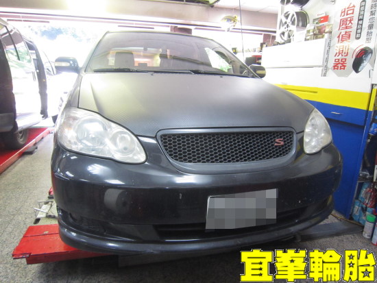 TOYOTA ALTIS GOODYEAR GSD5 205/50/16 3D四輪定位