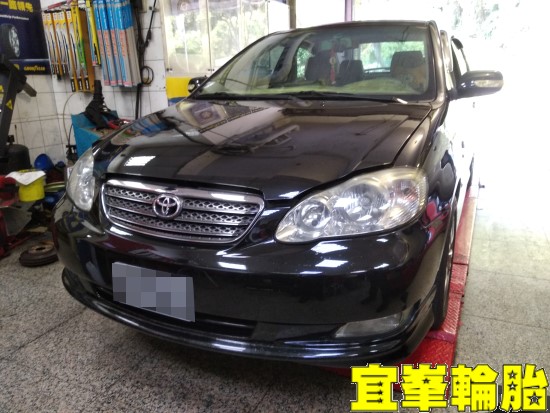 TOYOTA  ALTIS  高速煞車抖動 BOHENG前劃線碟盤跟換 5W40 輪胎對調