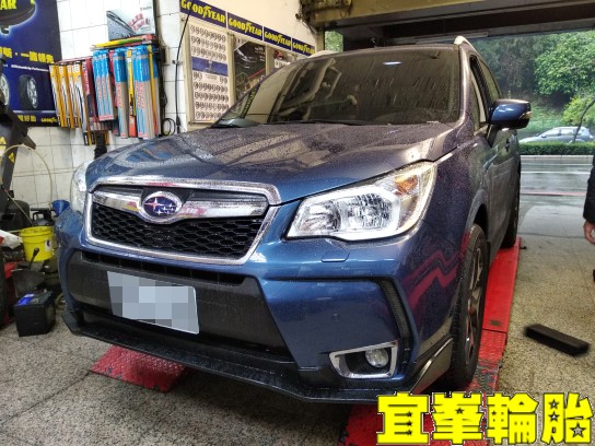 Subaru Forester ORO W417 盲塞式TPMS極致安裝