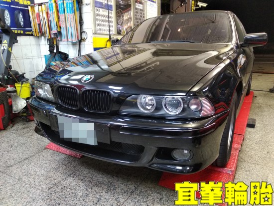 BMW E39 高速煞車抖動 碟盤車銷研磨