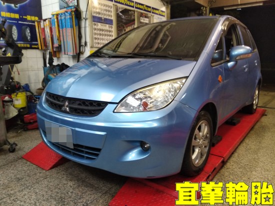 Mitsubishi ColtPlus SELENIA 5W40 輪胎對調