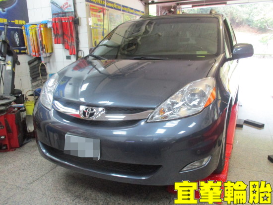 TOYOTA SIENNA 高速抖動 胎圈最佳化平衡