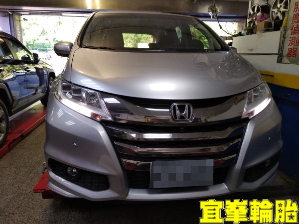Honda Odyssey Yokohama BluEarth-ES ES32 215/55/17 3D四輪定位