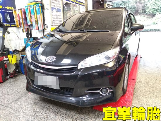TOYOTA WISH SELENIA 5W40 輪胎對調