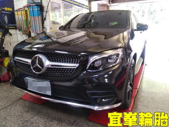 Mercedes Benz GLC250 X253 Michelin Latitude Sport 3 235/55/19 255/50/19 3D四輪定位