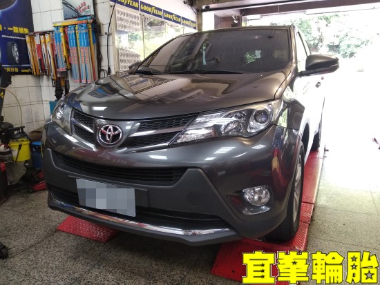 TOYOTA RAV4 SELENIA 5W40 煞車異音 輪胎對調 胎圈最佳化平衡