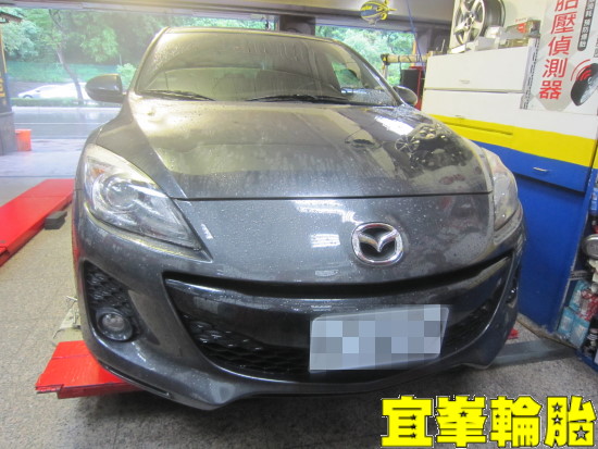 MAZDA 3 馬3 SELENIA 5W40 Goodyear Assurance TripleMax 205/55/16  3D四輪定位