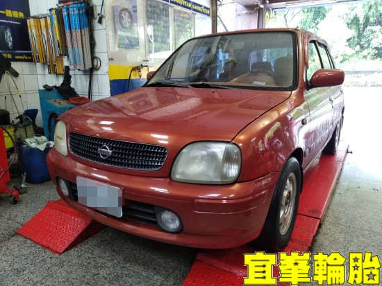 NISSAN MARCH 煞車碟盤更換