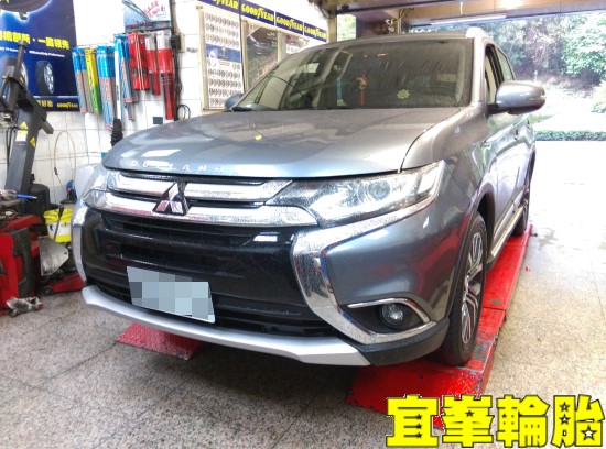 Mitsubishi Outlander  ORO W417螢幕安裝