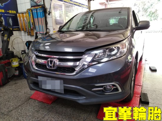 HONDA CR-V SELENIA 5W30 輪胎對調 福士車室活性碳空氣濾網