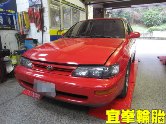 TOYOTA COROLLA  Assurance TripleMax 195/55/15 3D四輪定位