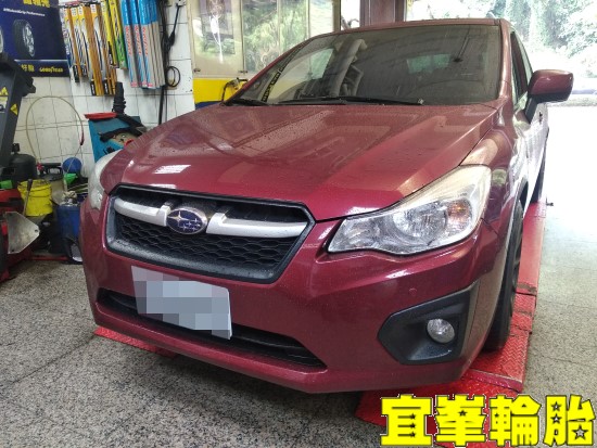 Subaru Impreza SELENIA 5W40 輪胎對調 日行燈不亮