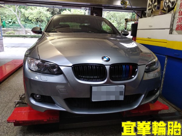 BMW E93 325I ORO W410-A TPMS 極致安裝 3D四輪定位