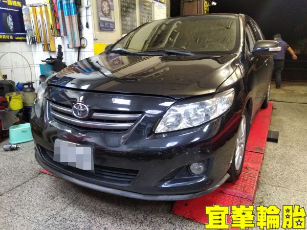 TOYOTA ALTIS SELENIA 5W40 輪胎對調 水箱更換 散熱馬達更換 DYNAMAX COOL 11 60%水箱精