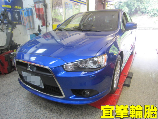 Mitsubishi Lancer Sportback    高速抖動   輪胎對調  極致胎圈平衡