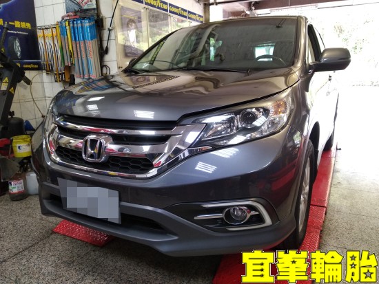 HONDA CR-V SELENIA 5W30 SWD JAKO ATF  Goodyear EfficientGrip Performance SUV 225/65/17 3D四輪定位