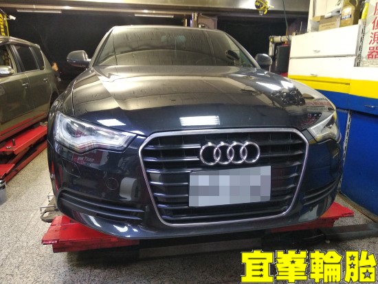 AUDI A6 Michelin Primacy 4 225/55/17 3D四輪定位