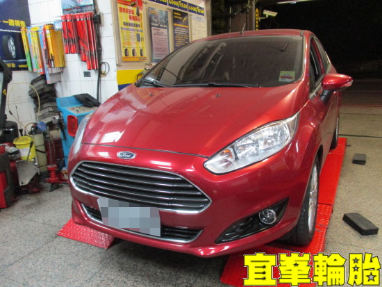 FORD FIESTA ORO S500-T TPMS極致安裝 胎圈最佳化搭配