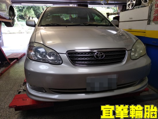 TOYOTA ALTIS Goodyear Assurance triplemax 195/60/15  3D四輪定位