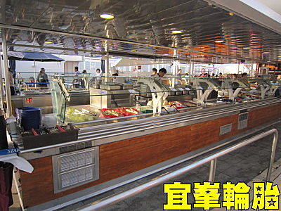 麗星郵輪沖繩四天遊~一上船就是吃