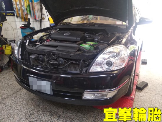 NISSAN TEANA SWD JAKO ATF 輪胎滾動噪音 前輪軸承更換 3D四輪定位