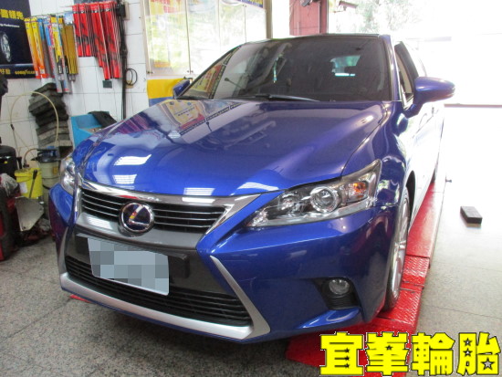 Lexus CT200H ORO W417 盲塞式TPMS極致安裝 胎圈最佳化平衡