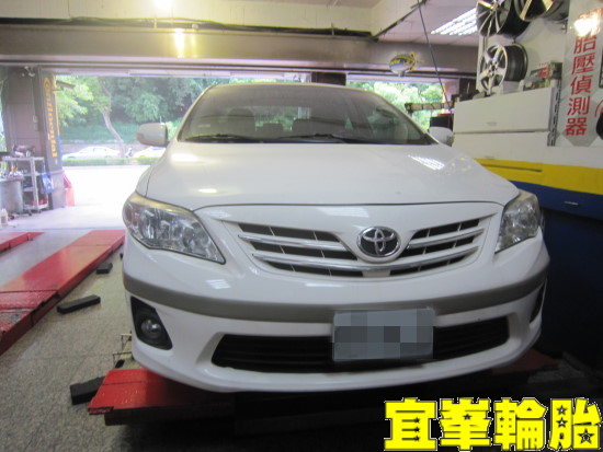 TOYOTA ALTIS SELENIA 5W50 Goodyear Assurance TripleMax 195/65/15  3D四輪定位