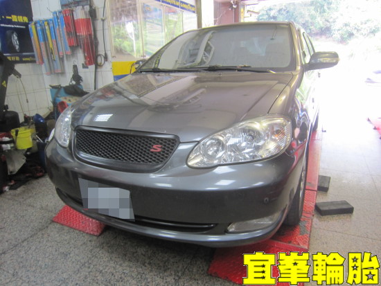 TOYOTA ALTIS 煞車異音檢修
