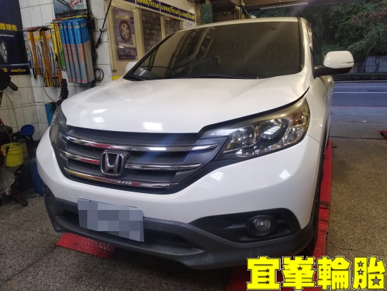 HONDA CR-V BOHENG陶瓷競技前後來令 BOHENG前後劃線碟盤更換