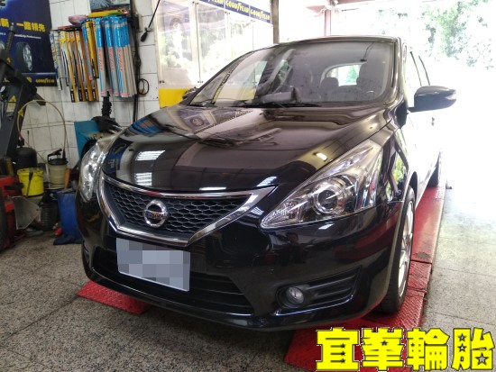 NISSAN BIG TIIDA SELENIA 5W30 GRO 50% 水箱精 輪胎對調