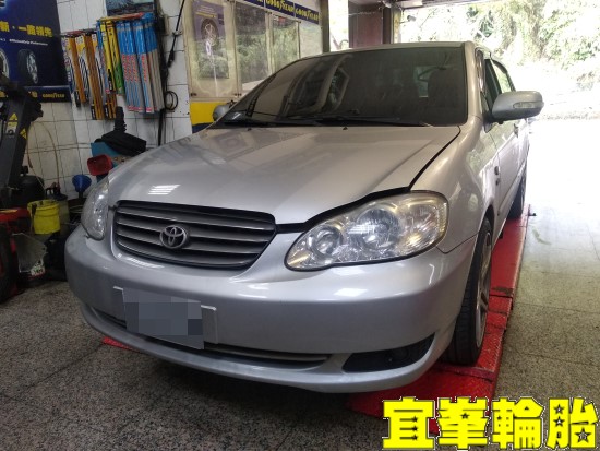 TOYOTA ALTIS SELENIA 5W50 輪胎對調