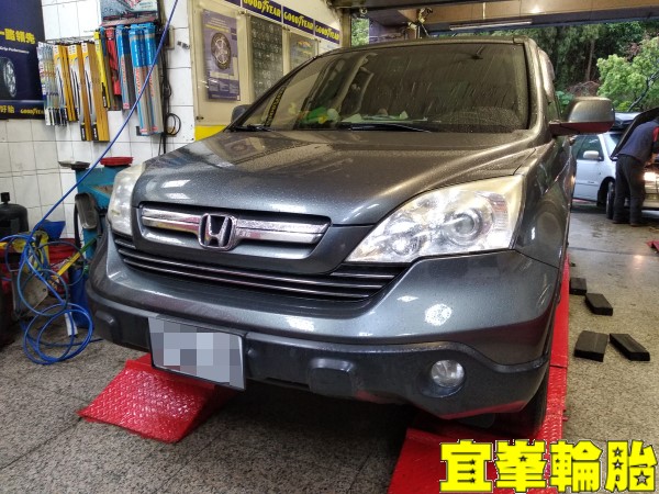 HONDA CR-V 美國固鉑Cooper Evolution CUV 225/65/17 3D四輪定位