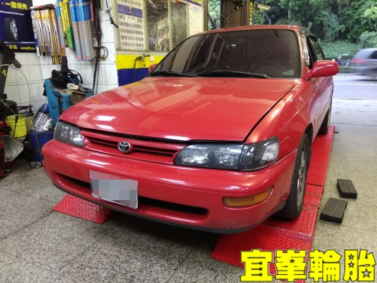 TOYOTA COROLLA SELENIA 5W40 AMARON 85D23L Goodyear AssuranceTripleMax2 195/55/15  胎圈最佳化平衡四輪定位