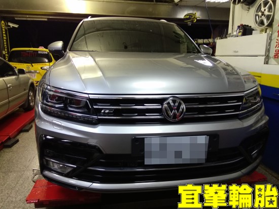Volkswagen Tiguan Goodyear Eagle F1 Asymmetric 3  255/45/19 3D四輪定位